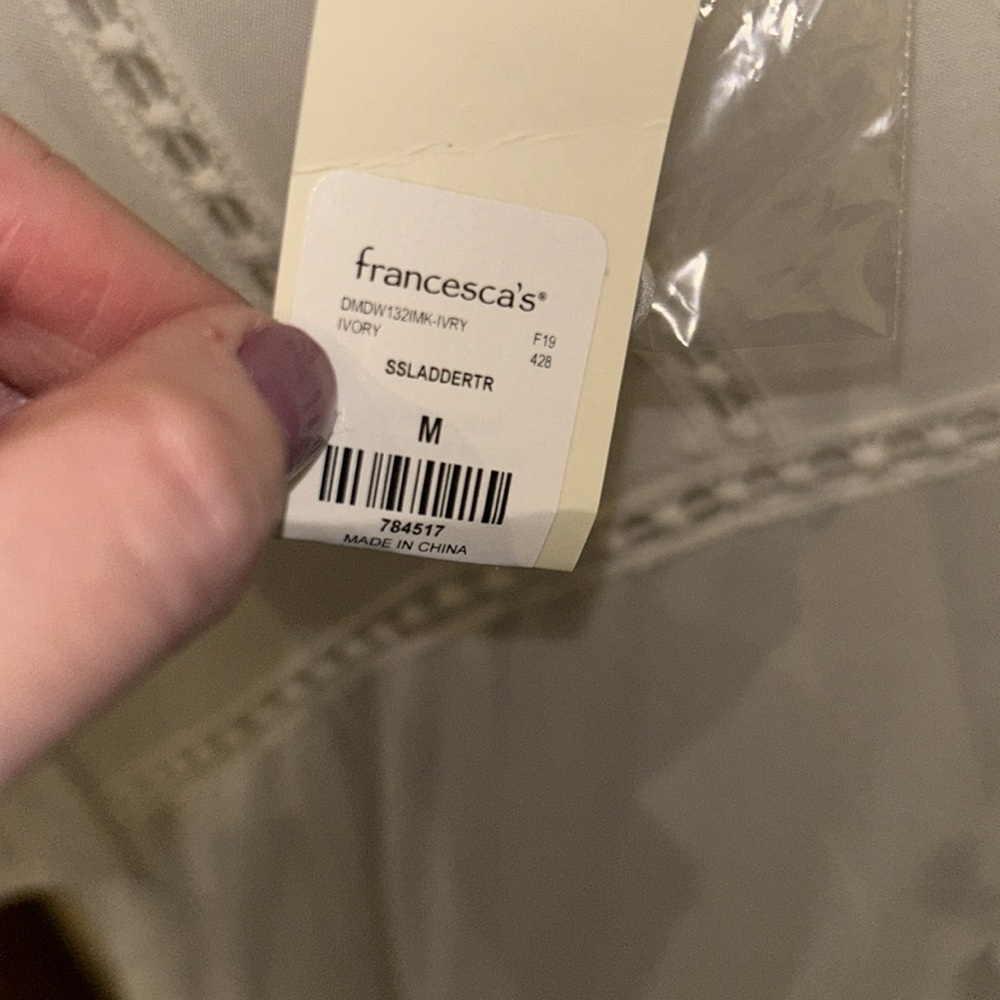 Francesca’s White Dress - Picture 6 of 10